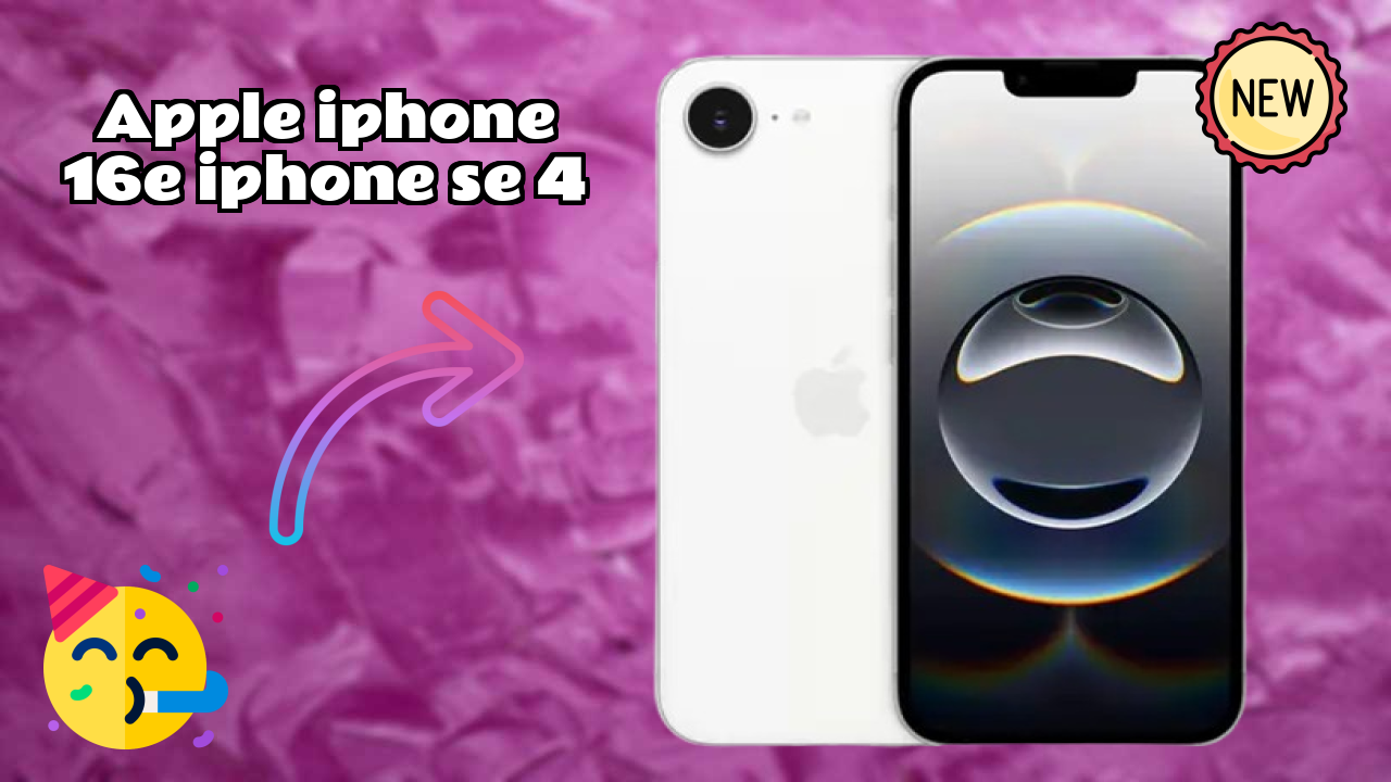 Apple IPhone 16E (iPhone SE 4) at ₹54,900 - Best Phone in This Range?