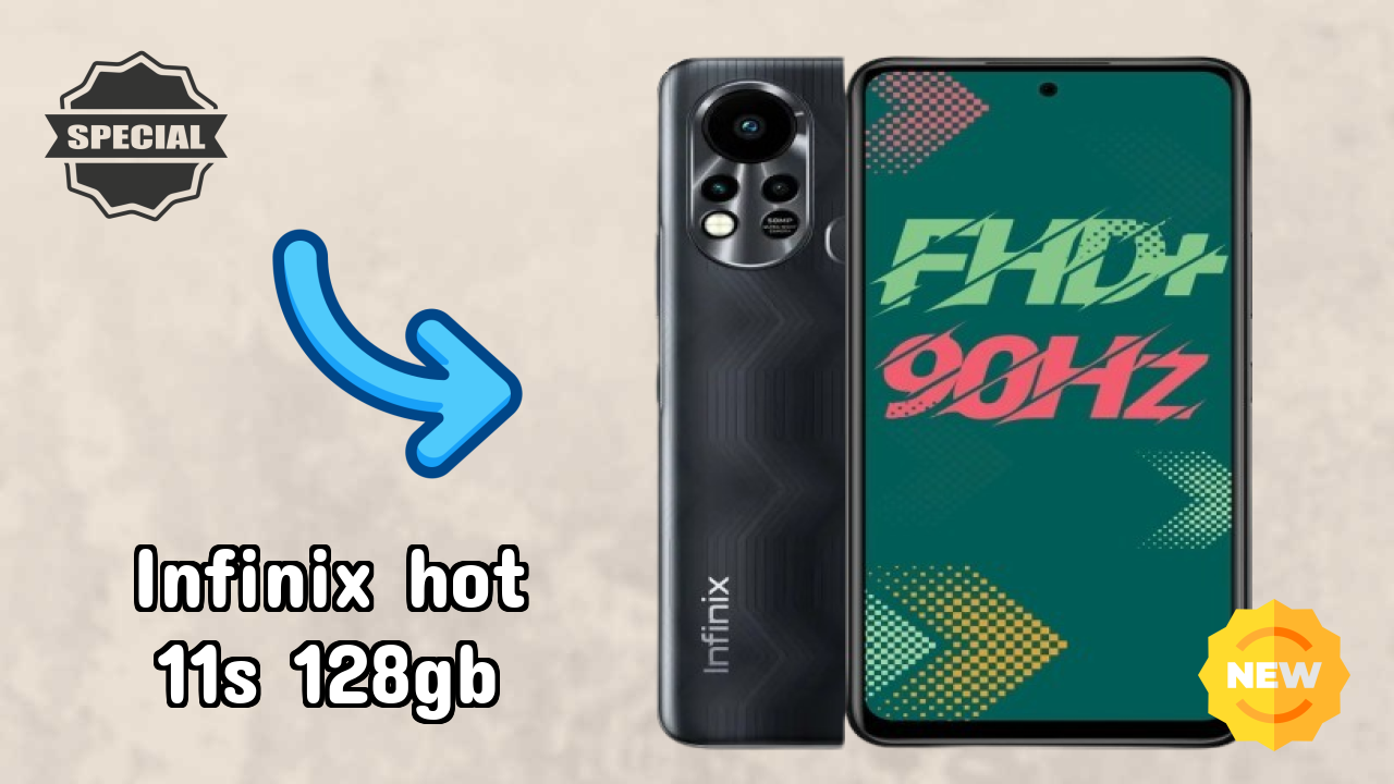 Infinix Hot 11S 128GB Display Technology: IPS LCD Quality
