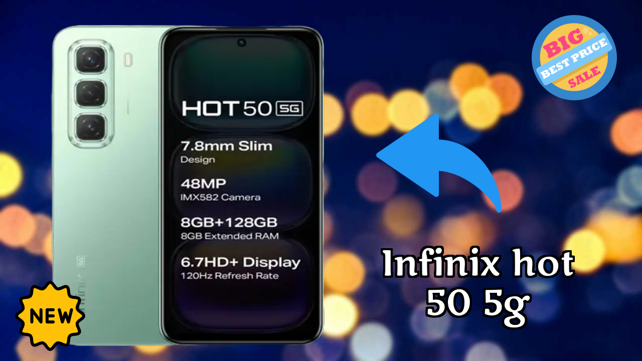 Infinix Hot 50 5G Display Analysis: 6.7 Inches (17.02 Cm) Quality