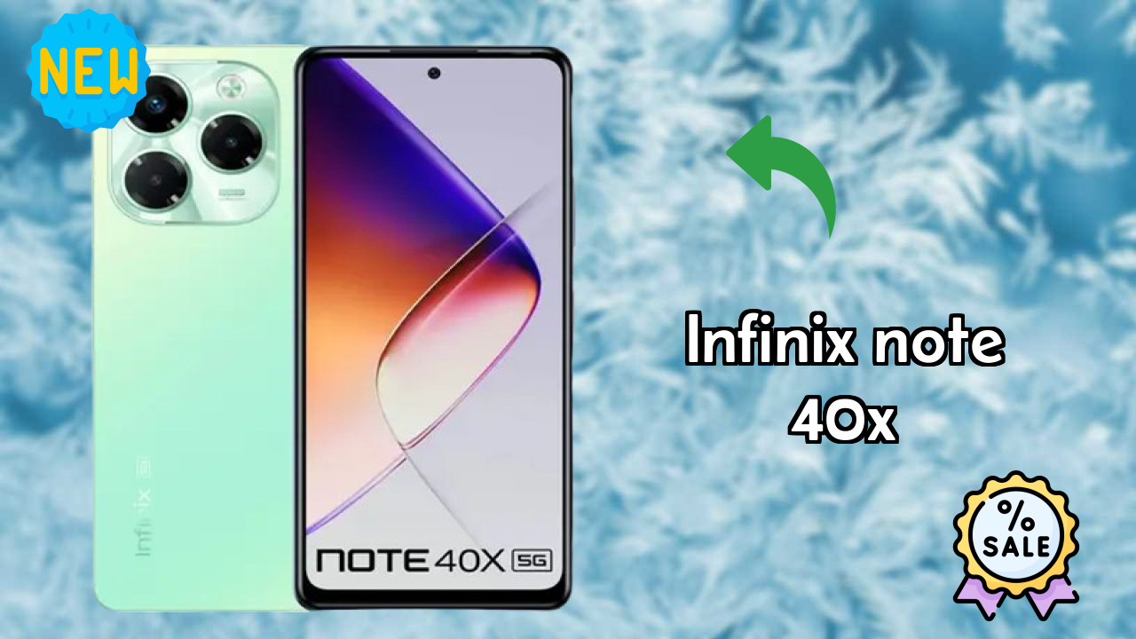 Infinix Note 40X Camera Quality: 8 MP Front Camera Selfie