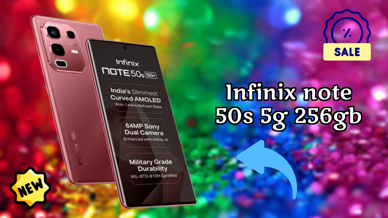 Infinix Note 50s 5G+ 256GB Display Size: 6.78 Inches (17.22 Cm) Screen Test
