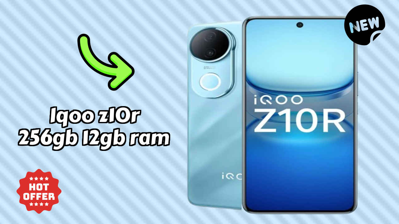 IQOO Z10R 256GB 12GB RAM Price: ₹23,498 - Complete Review