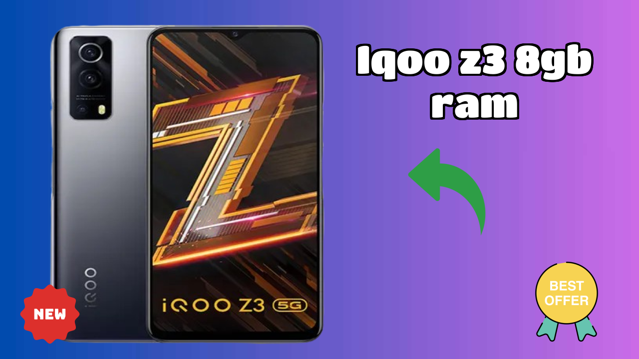 IQOO Z3 8GB RAM Price Drop: Just ₹24,990 Available