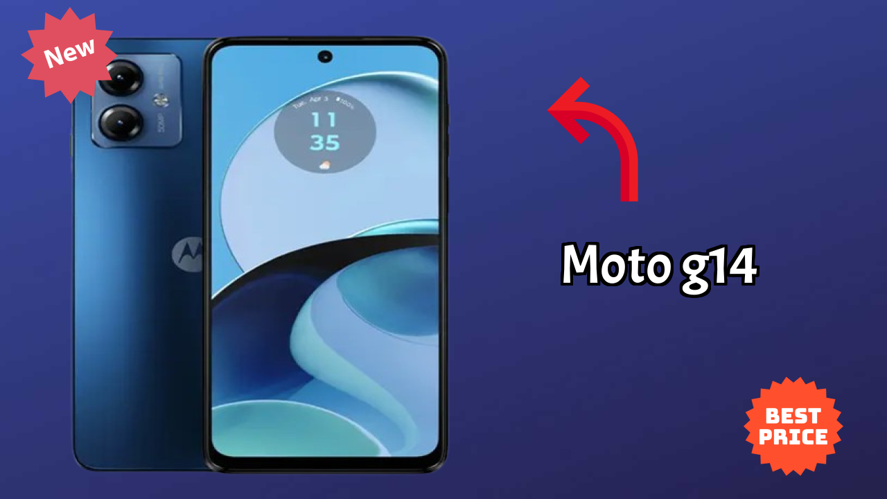 Why Moto G14 is the Best Deal Under ₹8,499 Right Now