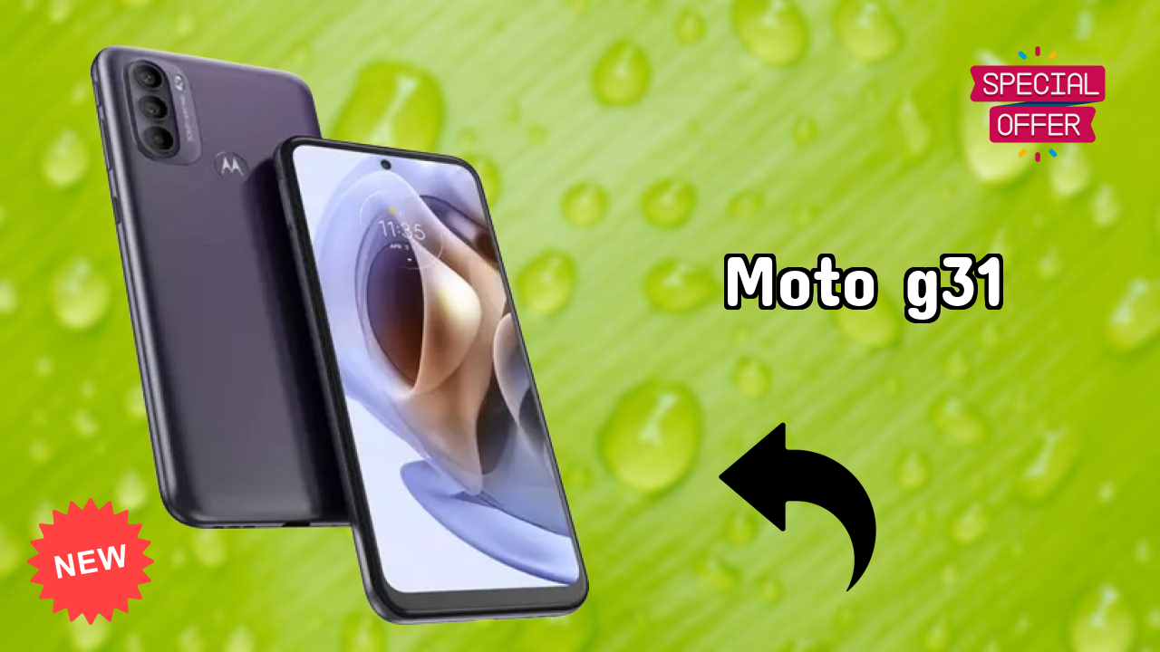 Moto G31 at ₹7,495 - Complete Specifications