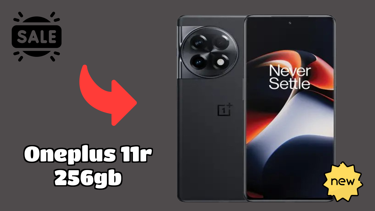 OnePlus 11R 256GB Display Size: 6.74 Inches (17.12 Cm) Screen Quality