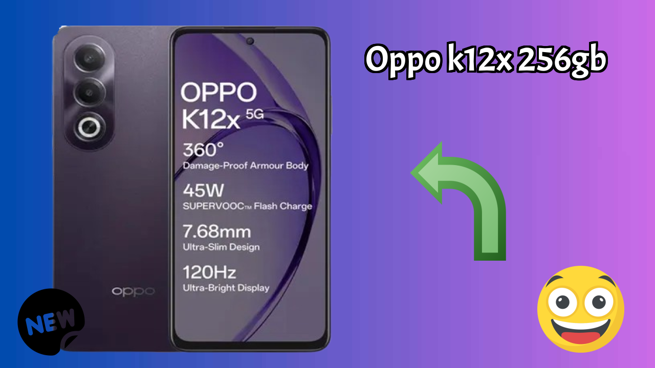 OPPO K12x 256GB RAM Performance: 8 GB RAM Gaming Tested