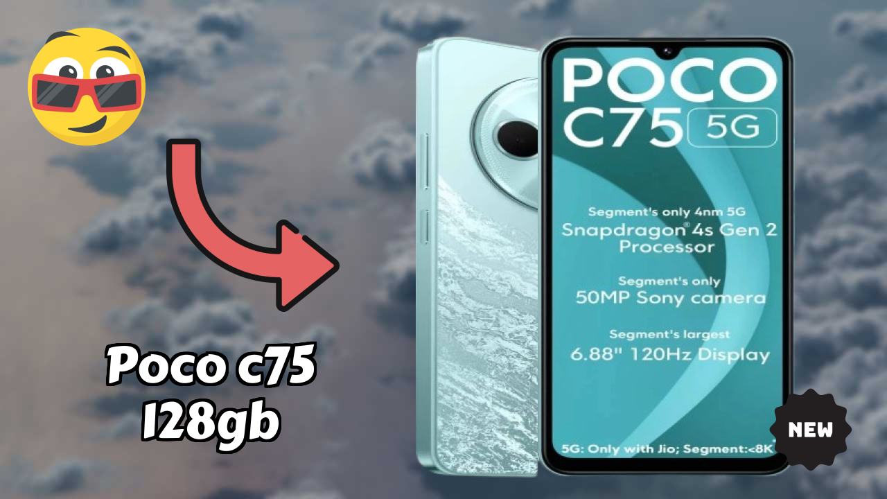POCO C75 128GB at ₹7,999 - Best Features Explained