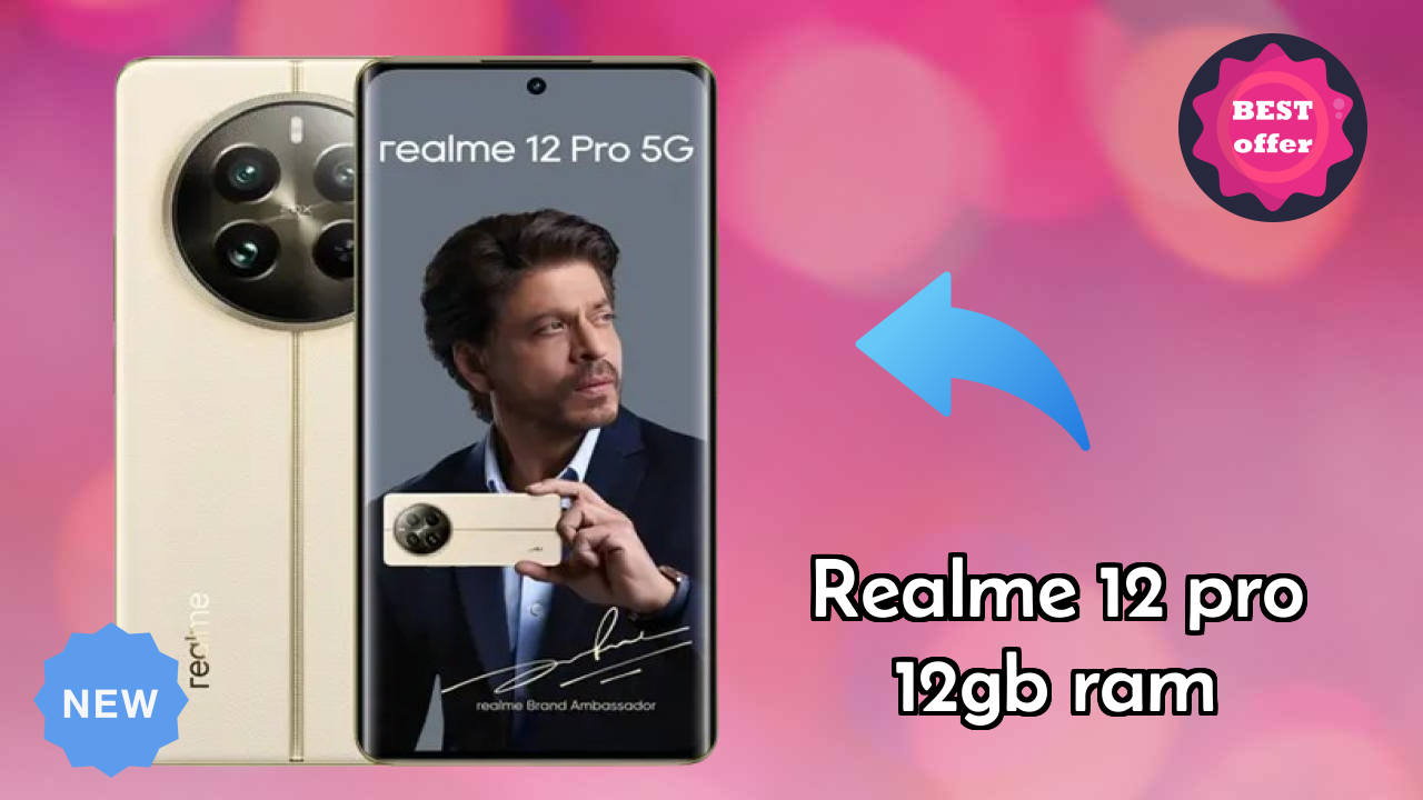 Realme 12 Pro 12GB RAM Battery Life: 5000 MAh Charging Time