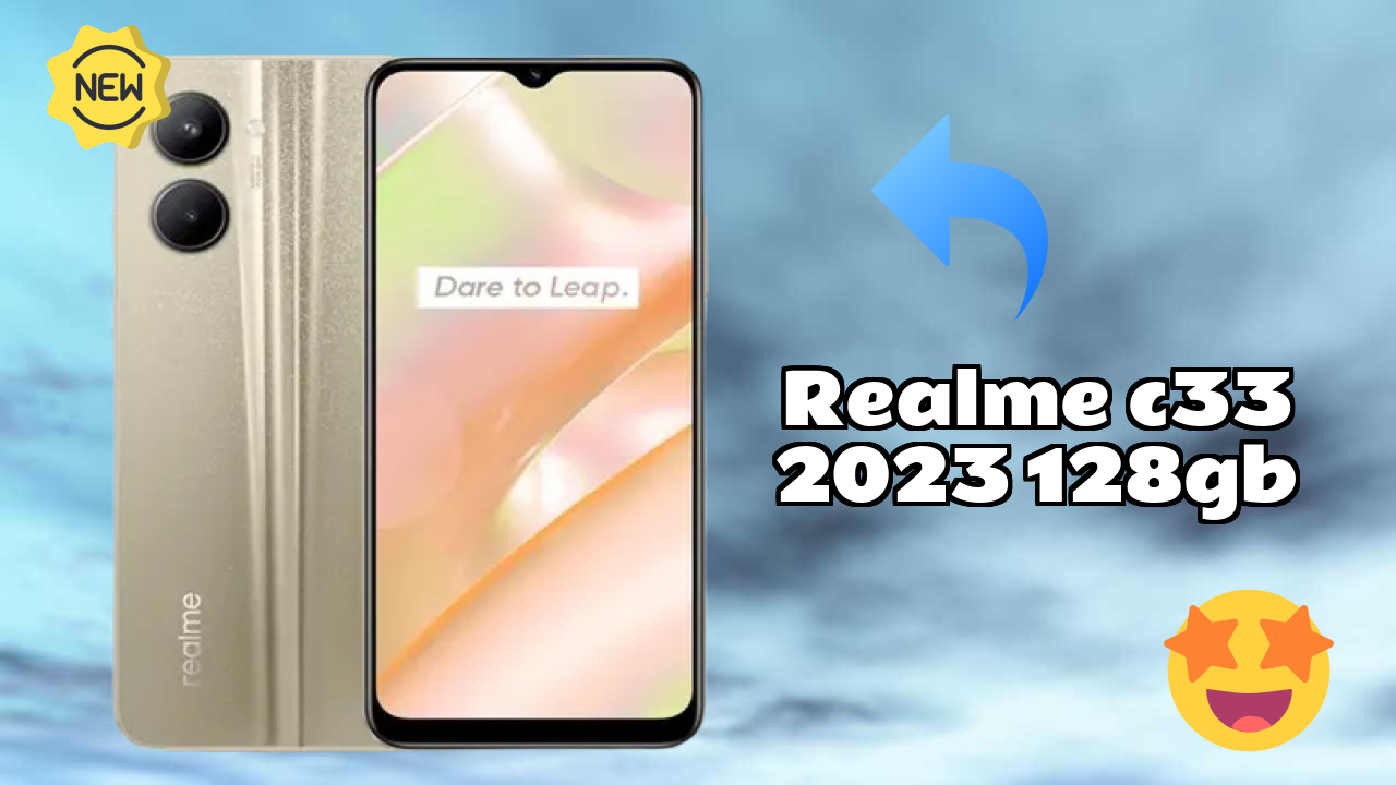 Realme C33 2023 128GB Display Review: IPS LCD Screen