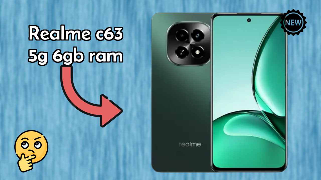 Get Realme C63 5G 6GB RAM at Just ₹12,499 - Limited Time Offer!