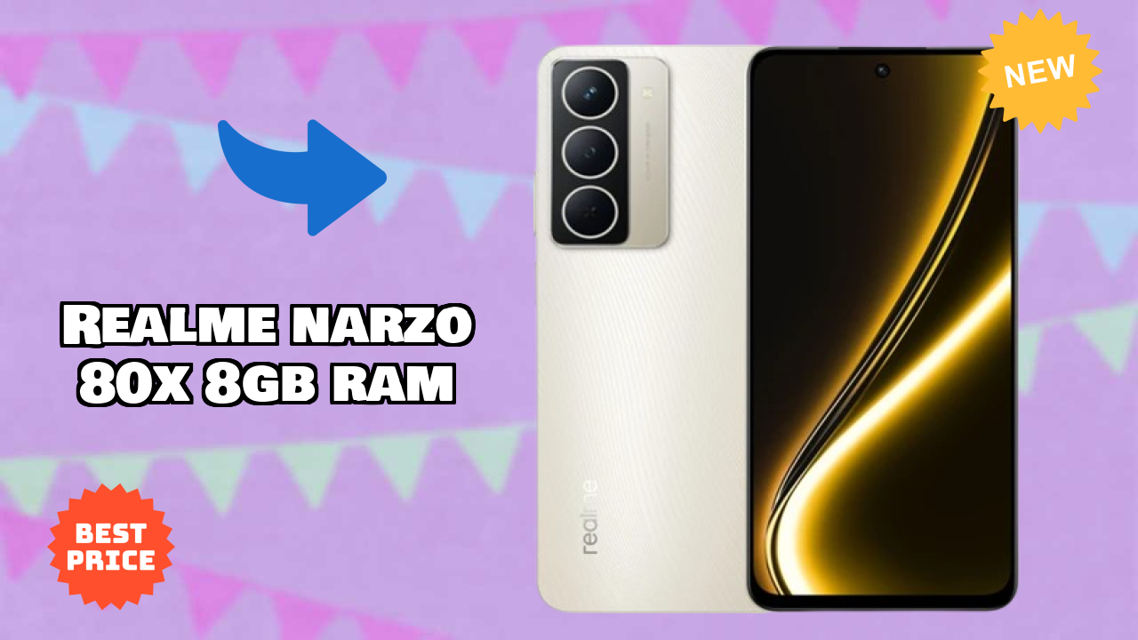 Realme Narzo 80X 8GB RAM Display Analysis: 6.72 Inches (17.07 Cm) Quality