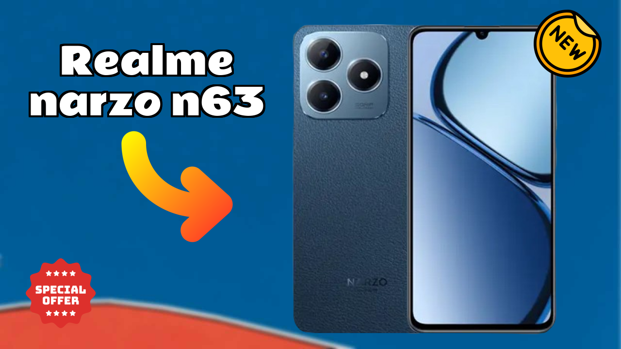 Realme Narzo N63 at ₹9,999 - Best Deal Available