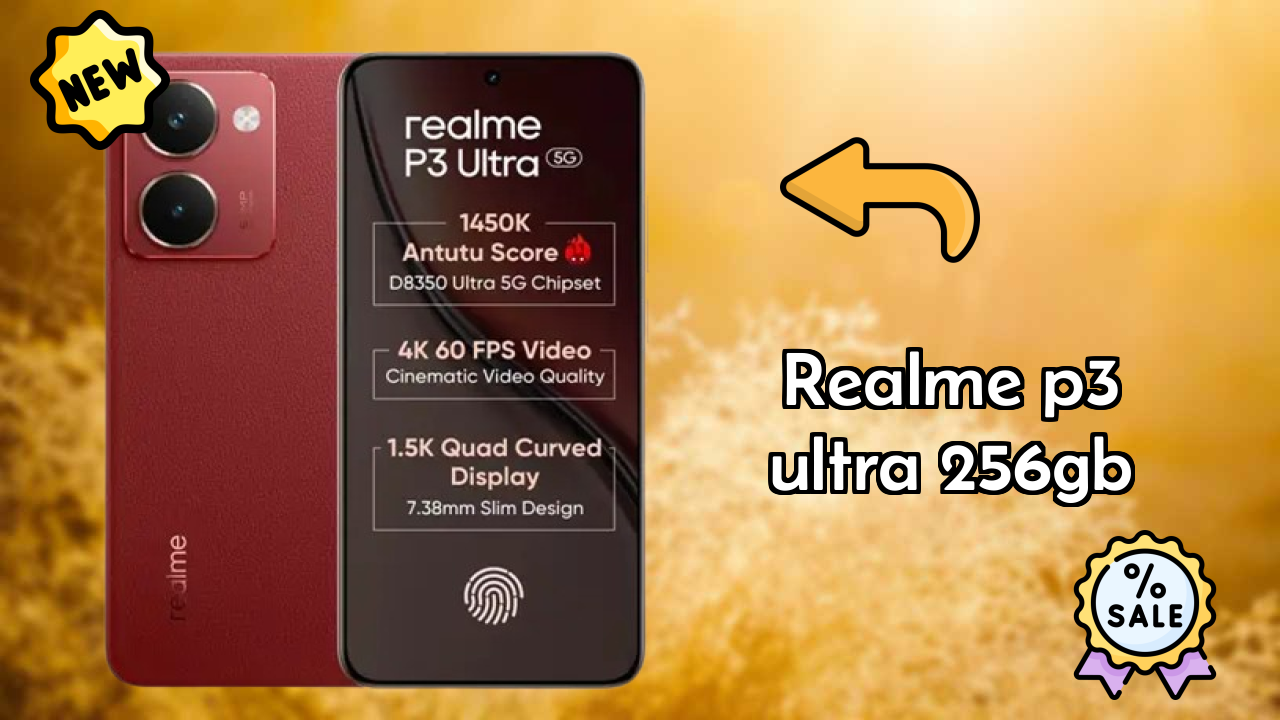 Realme P3 Ultra 256GB Display Review: 6.83 Inches (17.35 Cm) Screen Size