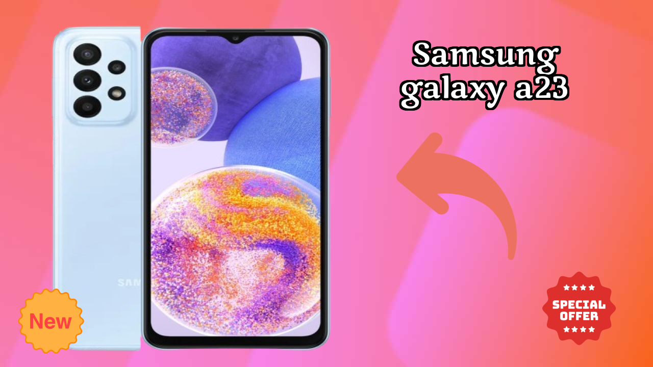 Samsung Galaxy A23 Display Analysis: 6.6 Inches (16.76 Cm) Screen