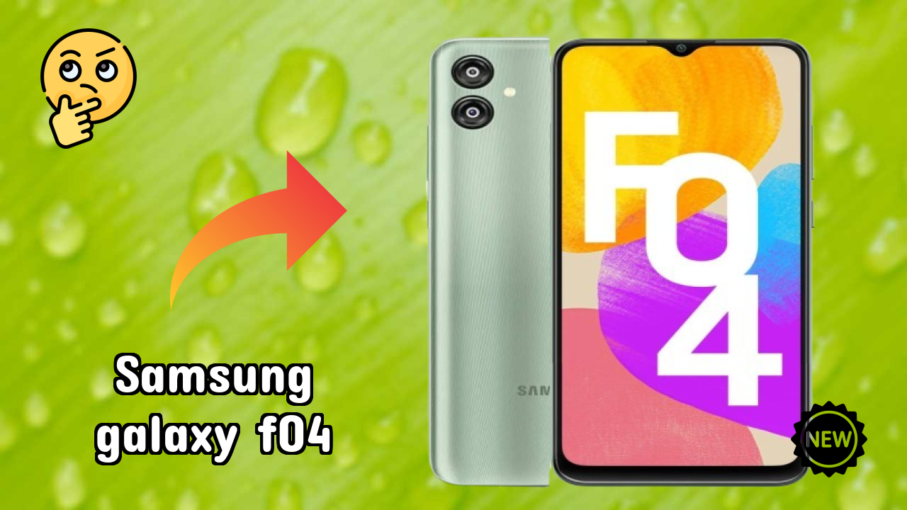 Samsung Galaxy F04 Battery Life: 5000 MAh Charging Speed