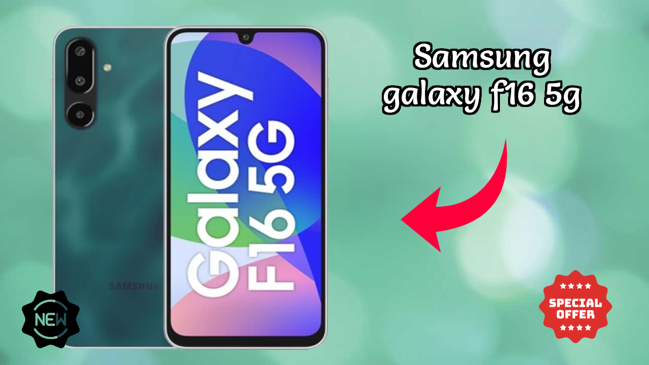 Samsung Galaxy F16 5G Battery Life: 5000 MAh Charging Speed