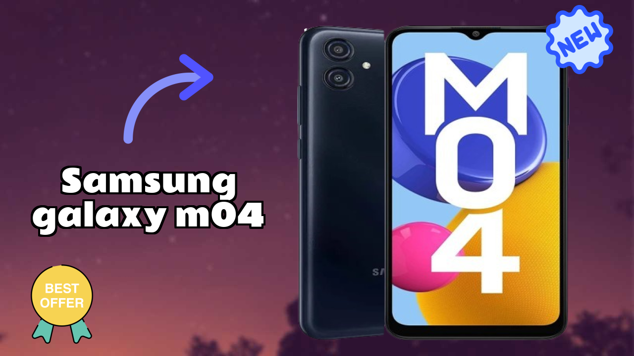 Samsung Galaxy M04 Display Quality: 6.5 Inches (16.51 Cm) Screen Review