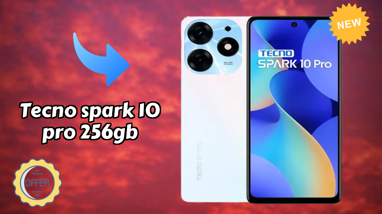 Tecno Spark 10 Pro 256GB Display Size: 6.78 Inches (17.22 Cm) Screen Quality