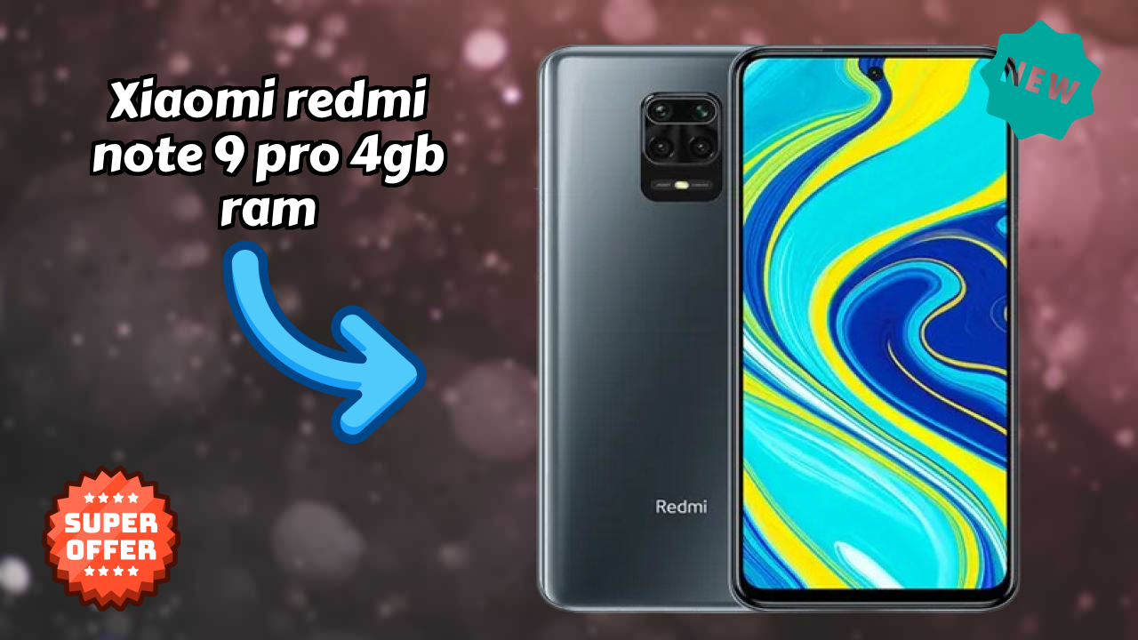 Xiaomi Redmi Note 9 Pro 4GB RAM Display Technology: 6.67 Inches (16.94 Cm) Screen